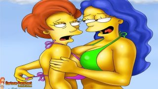 Simpsons Leseben Porn – Edna und Marge haben Spaß Leseben Porno Deutsch