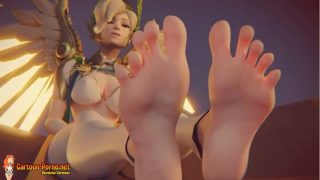 Overwatch mercy porno | Göttin Mercy Fußfetisch xxx