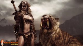 Skyrim xxx | Sexy babe jagd feinde