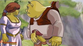 Shrek and Fiona porno | Shrek wants to fuck Fiona in Jungle