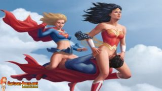 Super Man XXX | Anime skysex video 3D