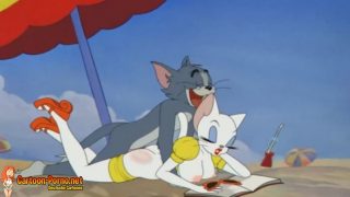 tom and jerry porno | Tom fickt die zierliche sexy Toodles am Strand 1