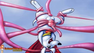 Superdog bondage | Gefesselt und hart gefickt sexy 3D