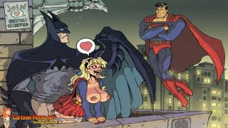 Legion of Super Heroes futa porno | Fucked rau von zwei monströsen Schwänzen