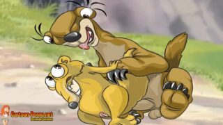 Ice Age sex video | Scrat und Sid beim Sex sexy 3D